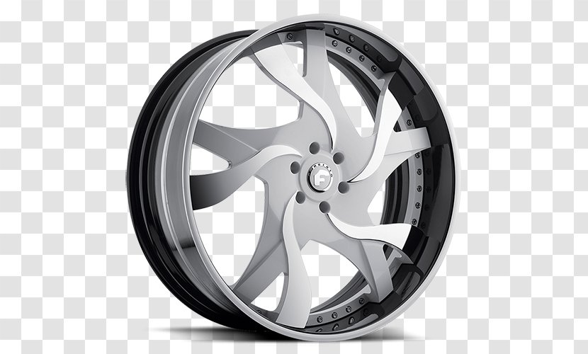 Alloy Wheel Car Tire Rim - Spoke Transparent PNG