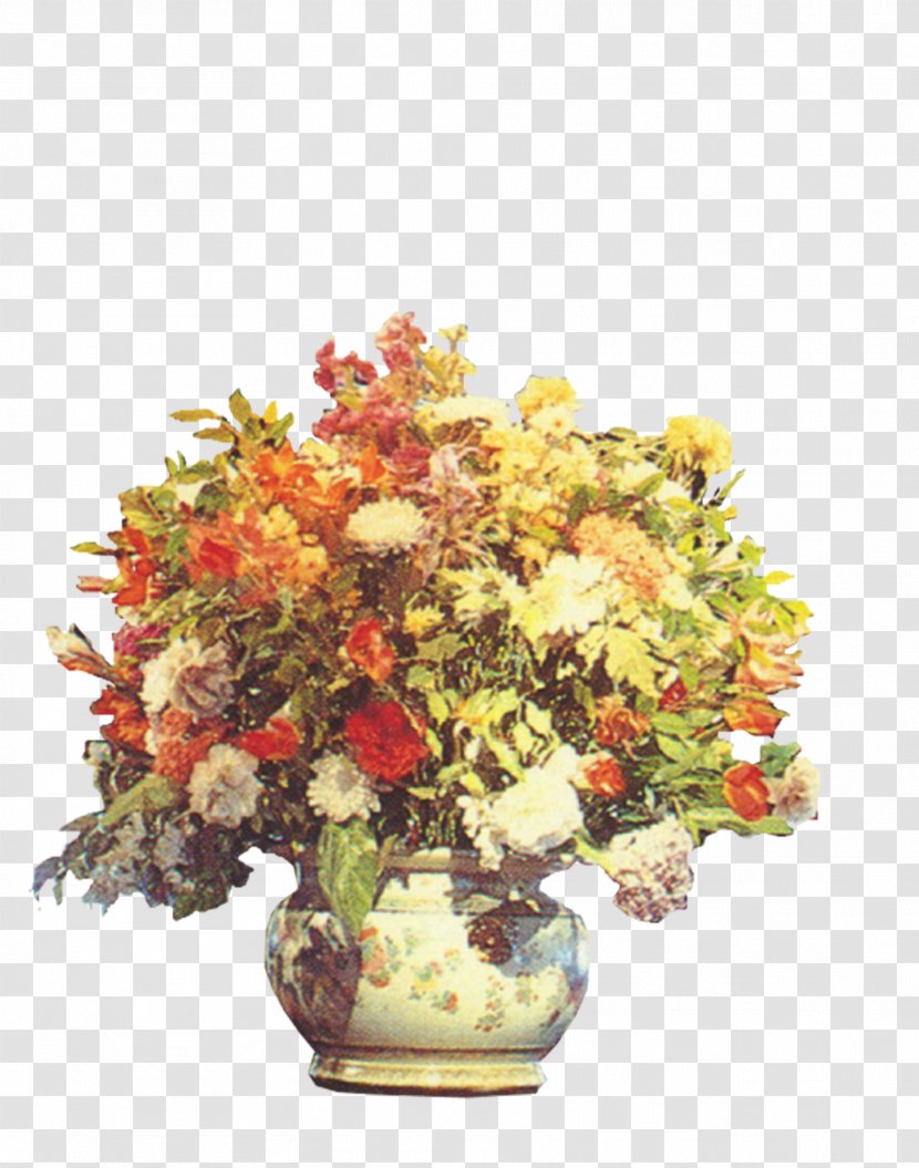 Floral Design Flowerpot Cut Flowers Flower Bouquet Artificial - Houseplant - Home Decoration Transparent PNG
