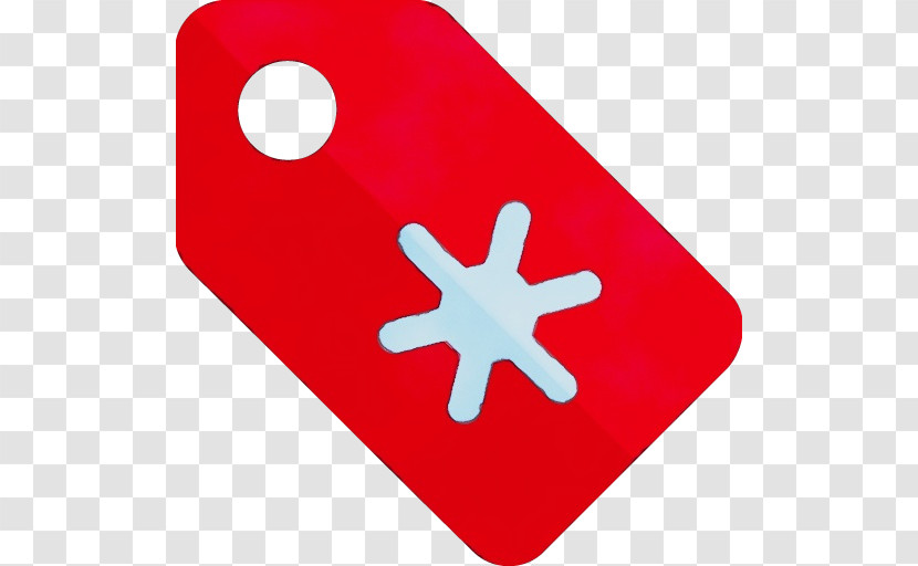 Red Mobile Phone Case Flag Transparent PNG