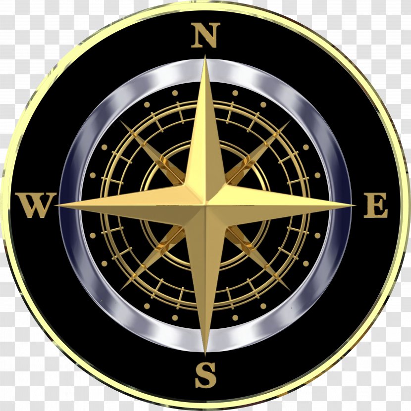 Compass Rose Cardinal Direction WICW Transparent PNG