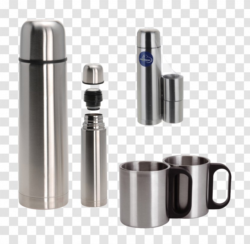Thermoses Stainless Steel Plastic Mug - Glass - Vacuum-flask Transparent PNG