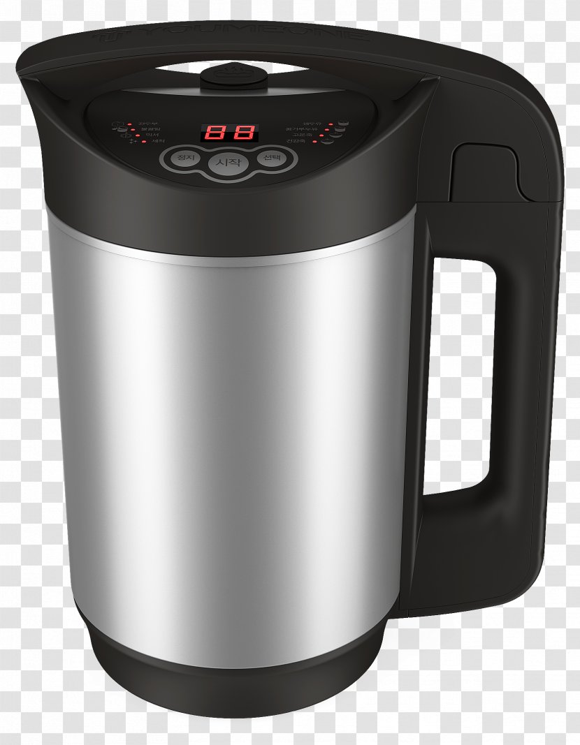Mug Soy Milk Cup Kettle Kitchen - Lid Transparent PNG