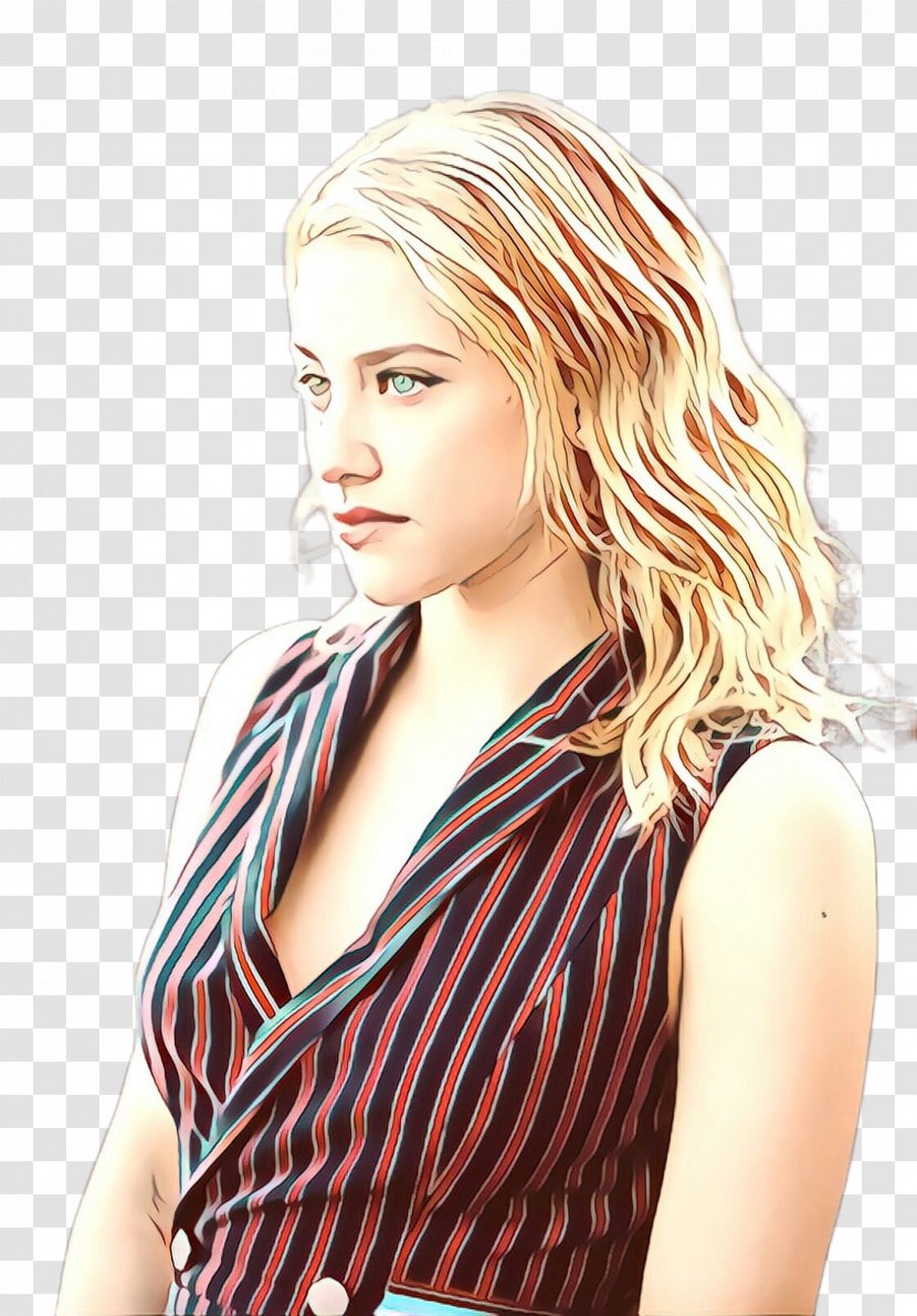Hair Face Blond Hairstyle Beauty - Layered - Coloring Shoulder Transparent PNG
