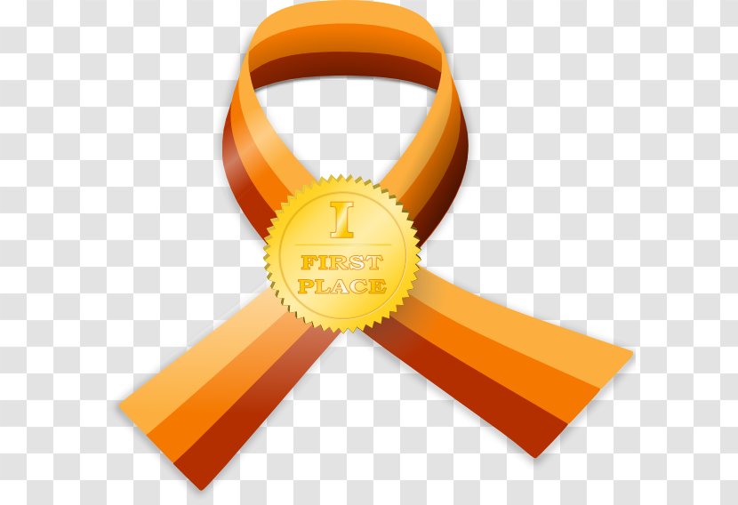 Award Ribbon Medal Clip Art - Trophy Transparent PNG