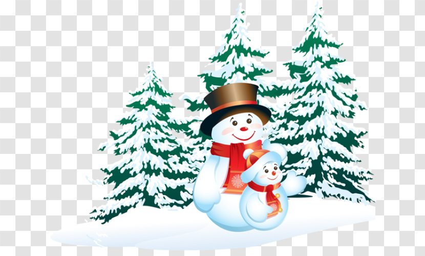 Christmas Tree Winter Image Snow - Valentine Snowman Transparent PNG