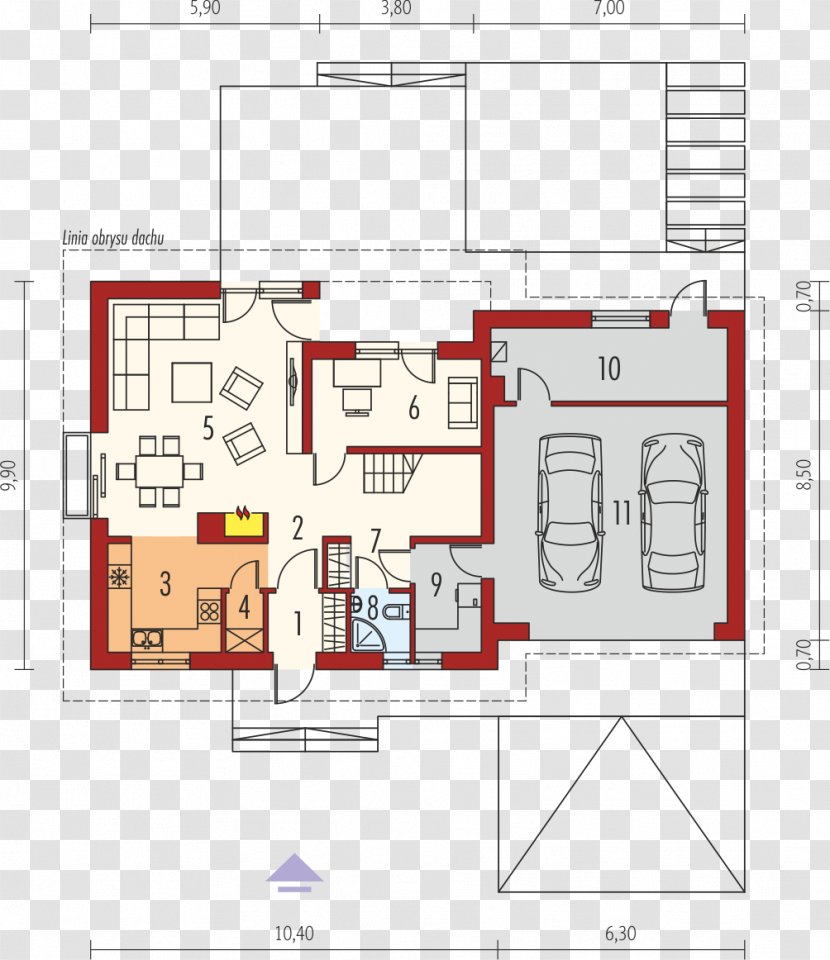 Floor Plan House Room Andadeiro Projekt - Text Transparent PNG