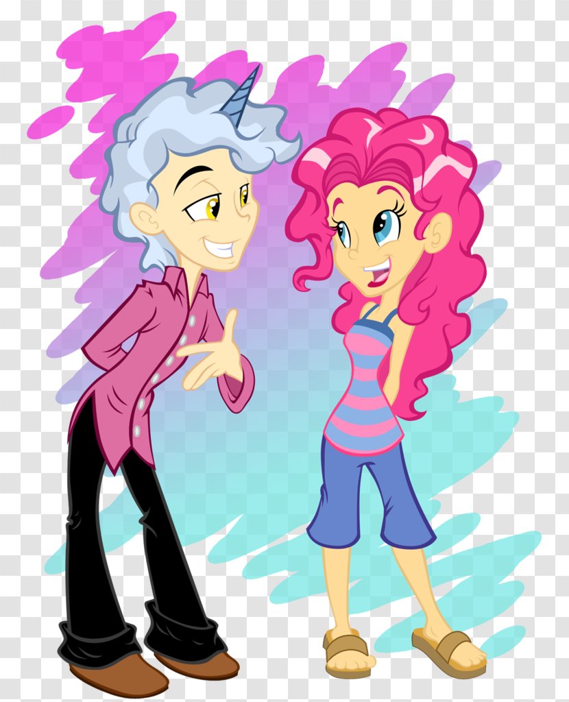 Pinkie Pie Homo Sapiens Boy Hasbro - Flower - Pierce Transparent PNG