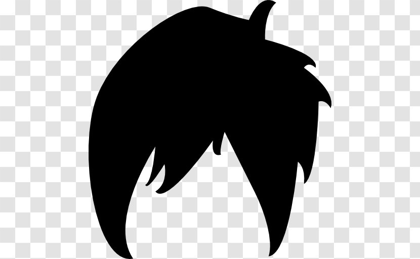 Wig Clip Art - Black And White - Hair Transparent PNG