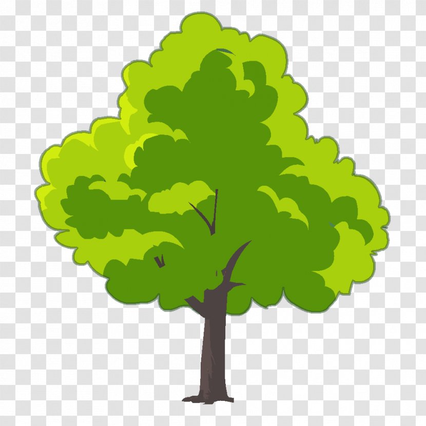 Drawing Tree Game - Green Transparent PNG