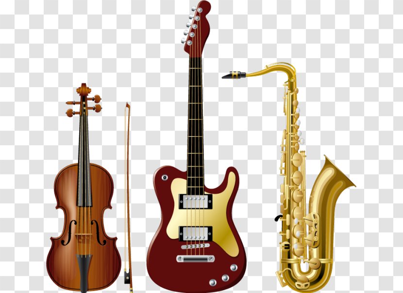 Musical Instruments Brass French Horns Saxophone - Heart - Instrument Transparent PNG