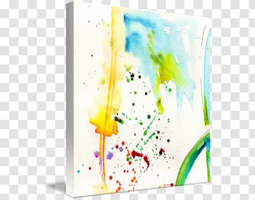 Watercolor Painting Work Of Art - Cartoon - Watercolour Splash Transparent PNG