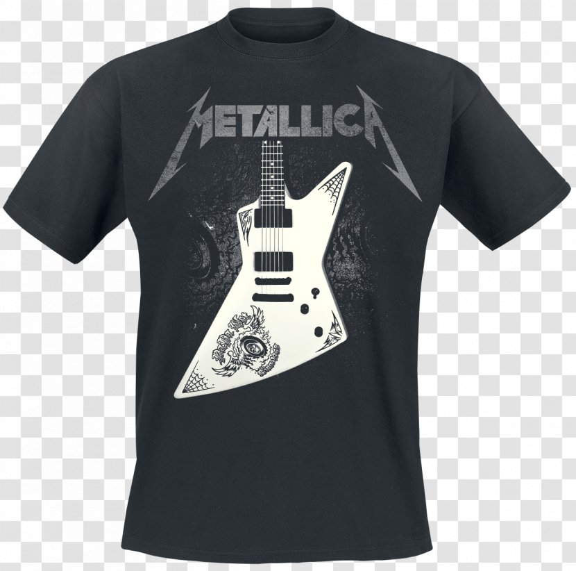 Metallica T-shirt Kill 'Em All ESP Mx-220 EET FUK Hardwired... To Self-Destruct - Silhouette - Logo Transparent Transparent PNG