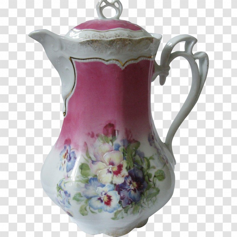 Porcelain Jug Ceramic Teapot Tableware - Mug M - Vase Transparent PNG