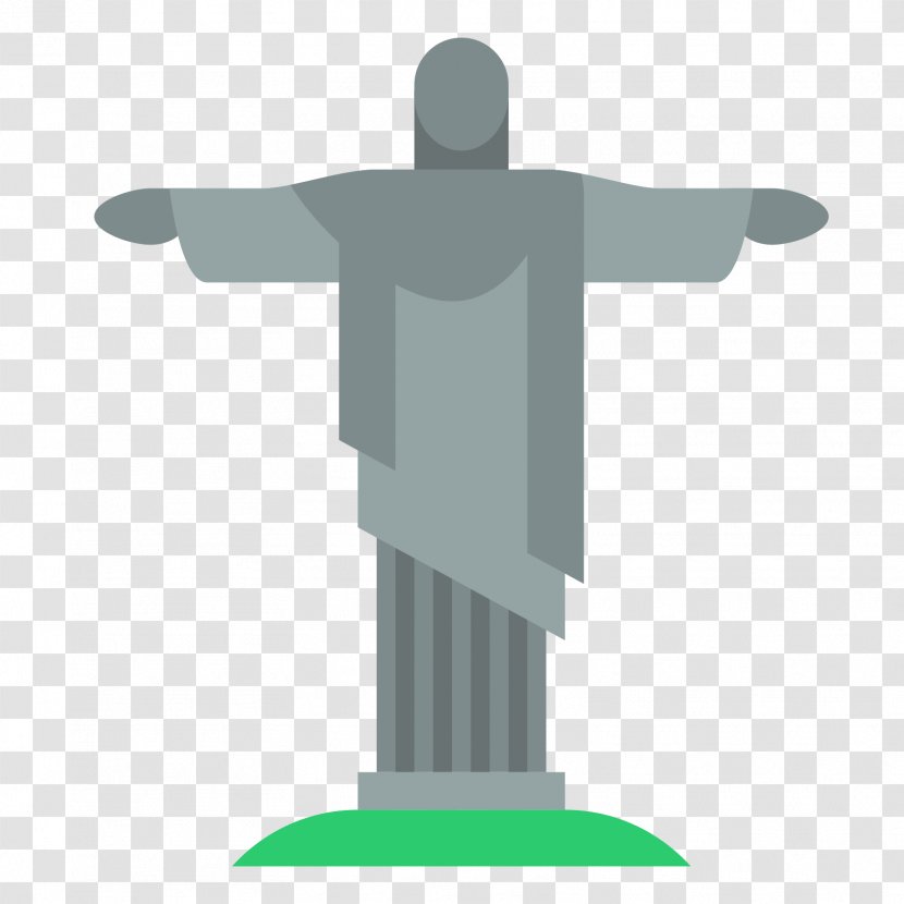 Christ The Redeemer Statue Icon - Hand - Of Liberty Transparent PNG