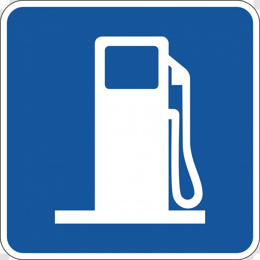 Filling Station Traffic Sign Fuel Dispenser Gasoline Road Transparent PNG