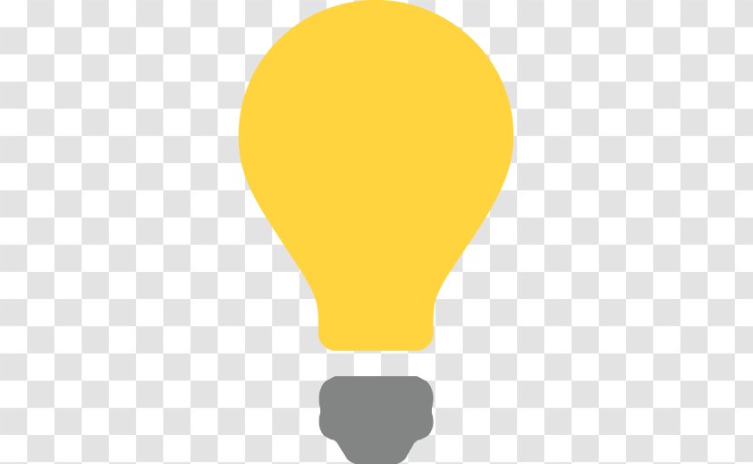 Emojipedia Incandescent Light Bulb Lamp - Viber Transparent PNG