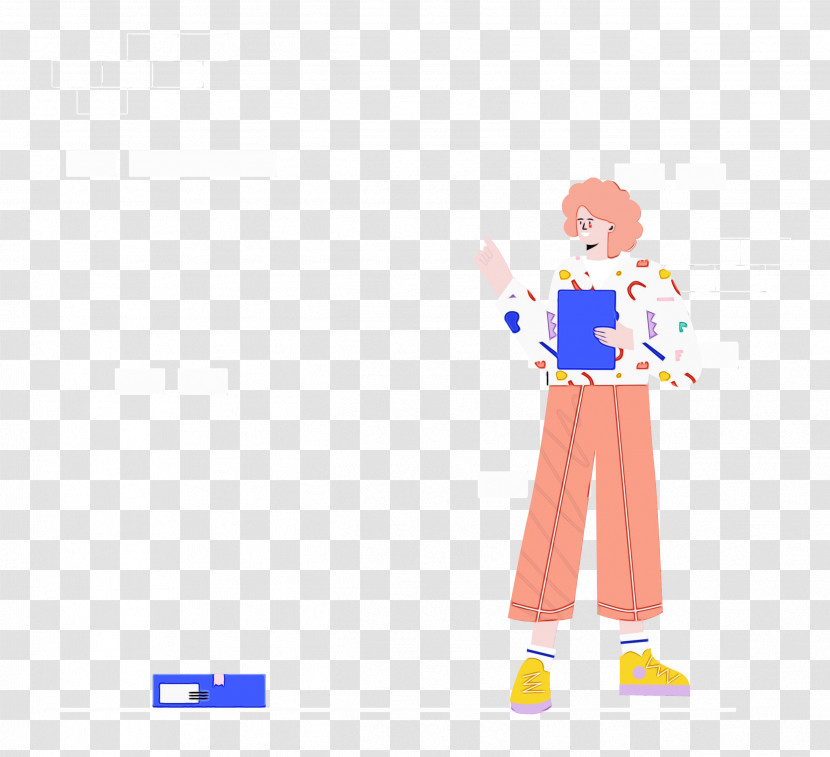 Costume Joint Line Cartoon Character Transparent PNG