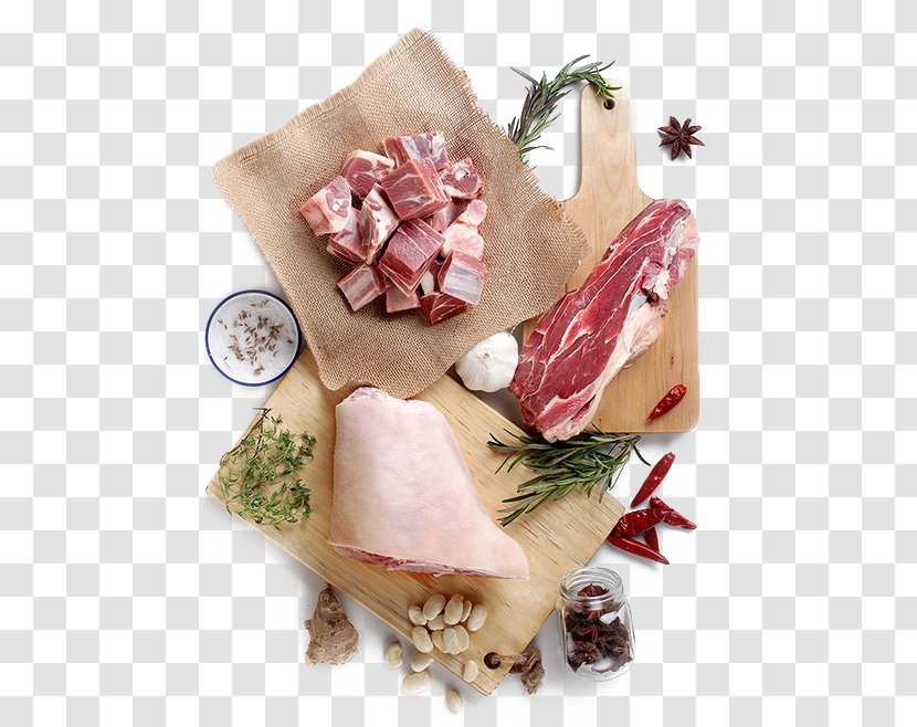 Prosciutto Meat Food Domestic Pig Transparent PNG