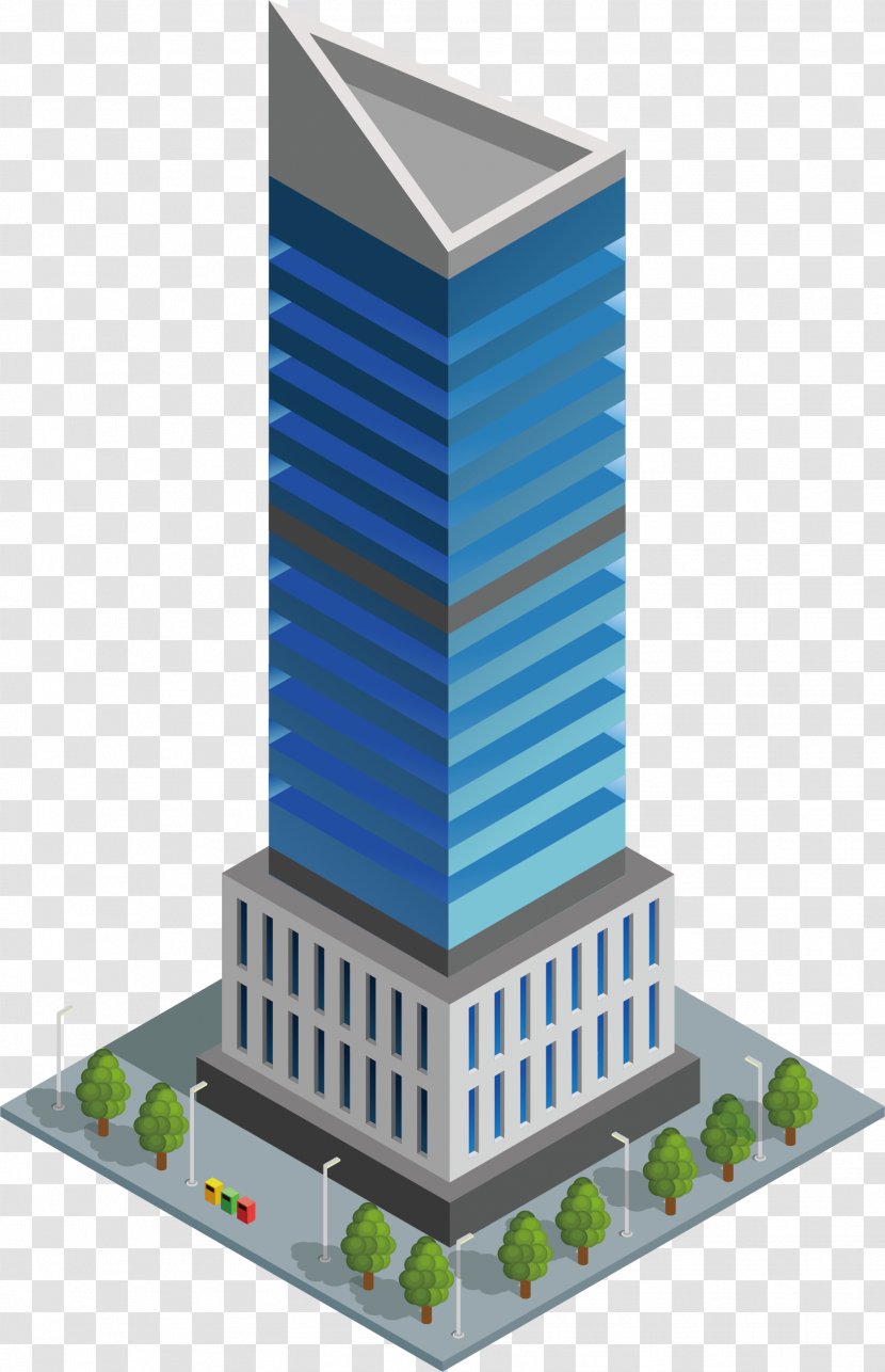 Building Architecture - Condominium - Triangle Tall Buildings Transparent PNG