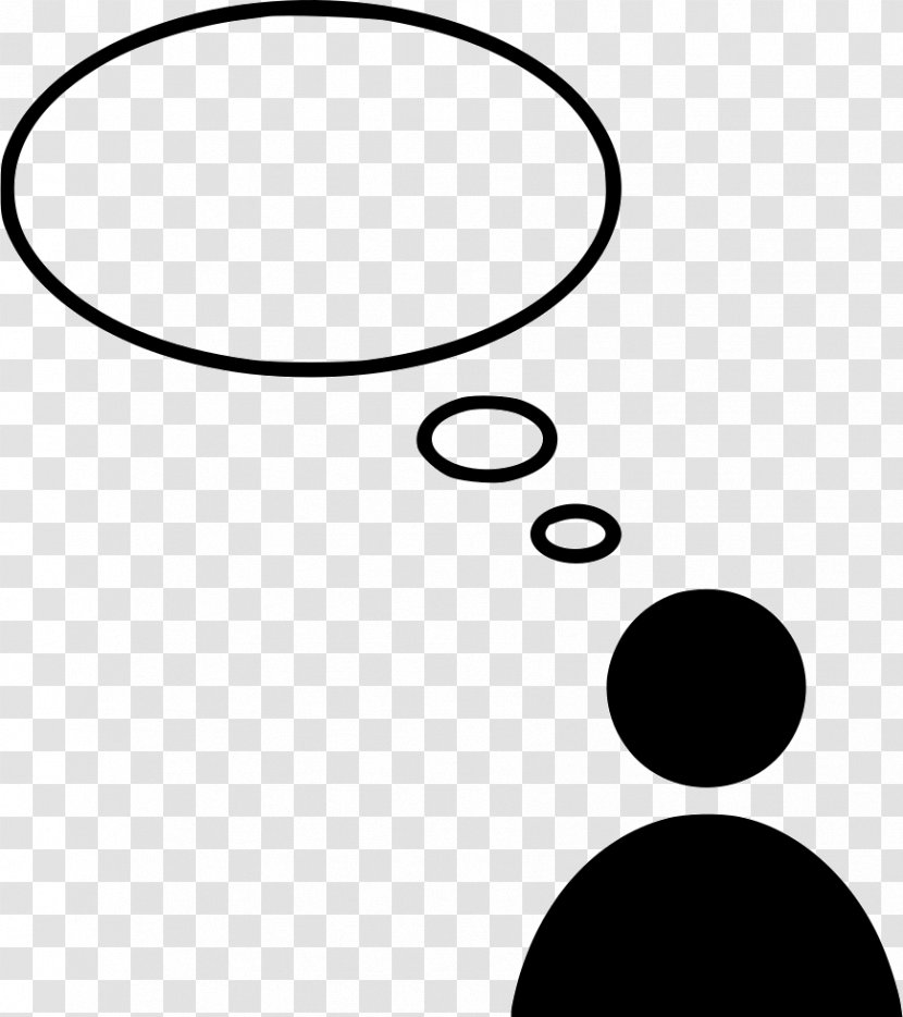 Thought Person Clip Art - Speech Balloon - Thinking Onlinewebfonts Transparent PNG