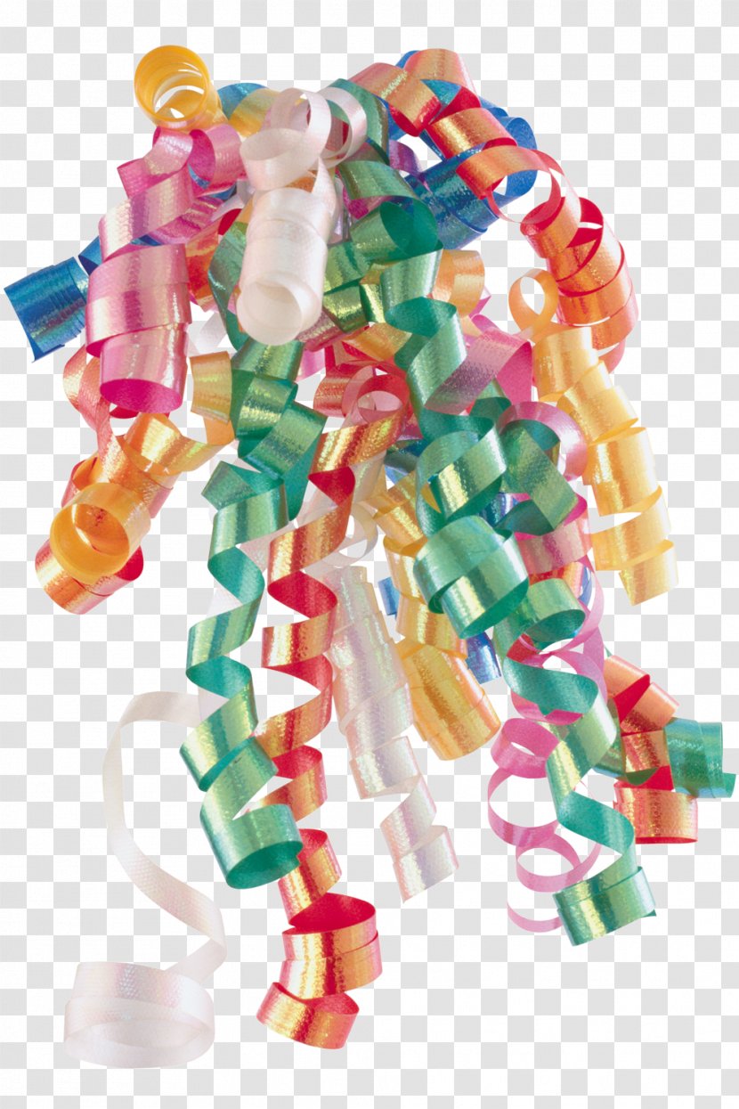 Serpentine Streamer New Year Holiday Clip Art - Digital Image - Confetti Transparent PNG