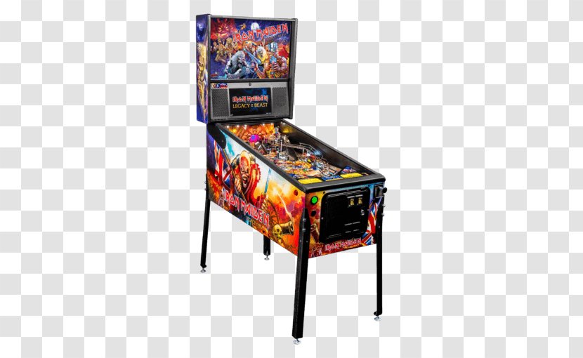 Legacy Of The Beast World Tour Stern Electronics, Inc. Pinball Iron Maiden: - Amusement Arcade - Pro Transparent PNG