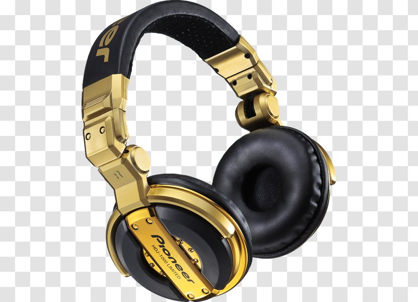 HDJ-1000 Disc Jockey Headphones Pioneer Corporation Audio - Sound - Headset Transparent PNG
