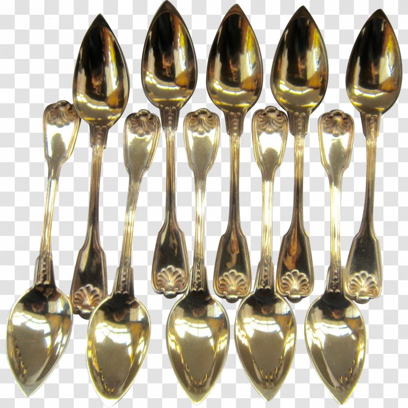 Spoon 01504 - Brass Transparent PNG