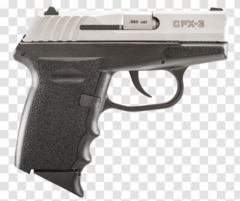 SCCY CPX-1 .380 ACP Automatic Colt Pistol Firearm - 919mm Parabellum - Concealed Carry Transparent PNG