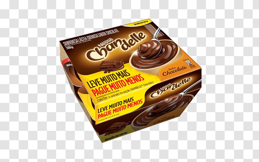 Praline White Chocolate Danette Nestlé - Caramel Transparent PNG