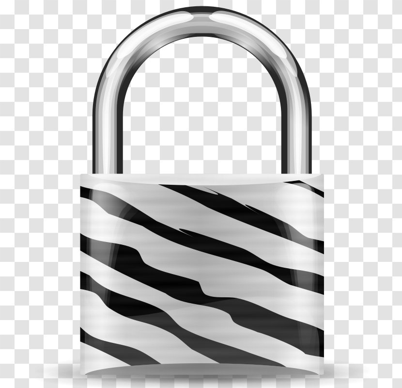 Padlock Key Clip Art - Scalable Vector Graphics - Free Zebra Clipart Transparent PNG