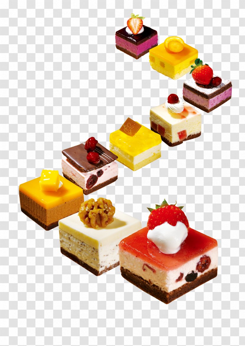 Mousse Shortcake Birthday Cake Bakery - Petit Four - Walnut Transparent PNG