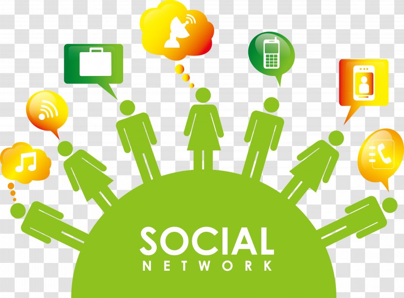 Social Media Networking Service Icon - Watercolor - Business Icons Transparent PNG