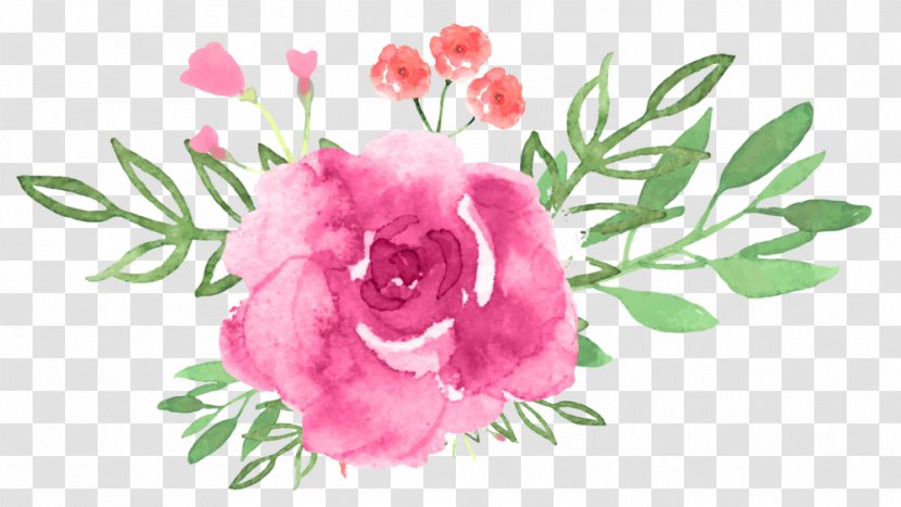 Flower Art Watercolor - Arranging - Prickly Rose Plant Stem Transparent PNG