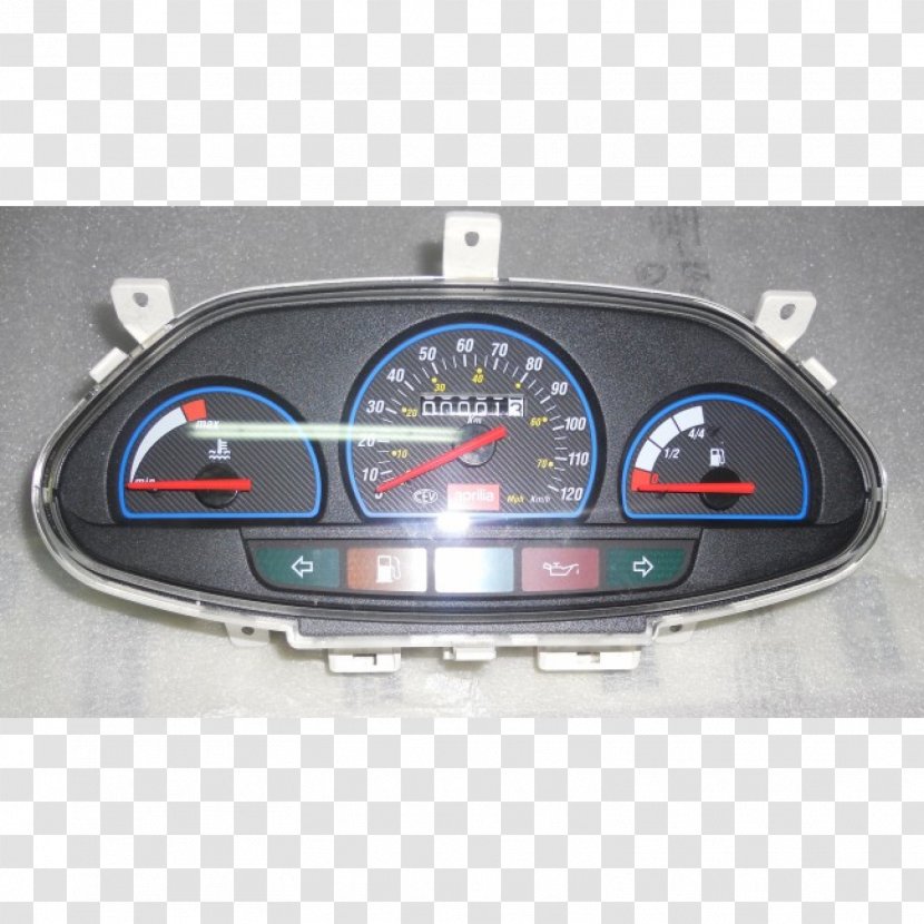 Gauge Car Motor Vehicle Speedometers Tachometer Odometer - Aprilia Sr50 Transparent PNG