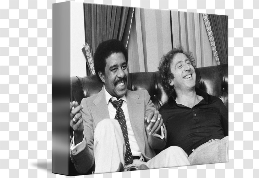Gene Wilder Richard Pryor Another You Comedian Stamford - Monochrome Photography - Formal Wear Transparent PNG