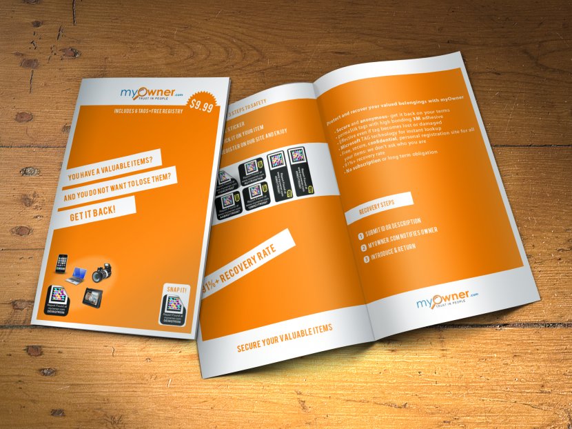 Brochure Triaz Digital Printing Flyer - Mobile App Development Transparent PNG