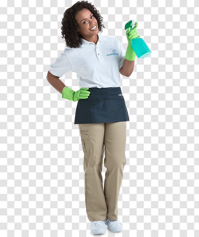 Maid Service Cleaning Cleaner Housekeeper - Clothing - Shirt Transparent PNG