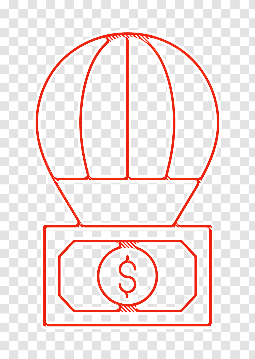 Investment Icon Business And Finance Icon Parachute Icon Transparent PNG