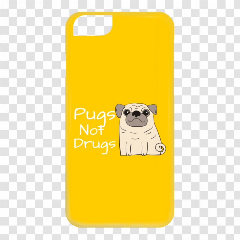 Pug Toy Dog Snout Drug Font - Pugs Not Drugs Transparent PNG