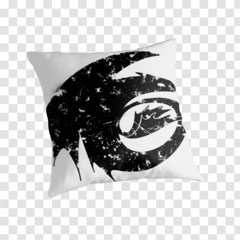 Hiccup Horrendous Haddock III Toothless How To Train Your Dragon Silhouette - Cushion Transparent PNG