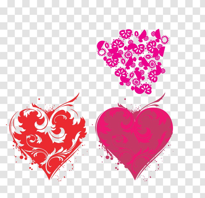Adobe Illustrator - Heart - Valentine's Day Transparent PNG