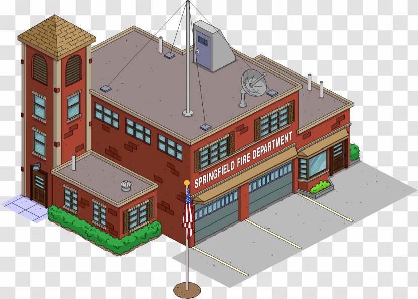 The Simpsons: Tapped Out Fire Department Crook And Ladder Apu Nahasapeemapetilon Firefighter - Home - Simpsons Movie Transparent PNG