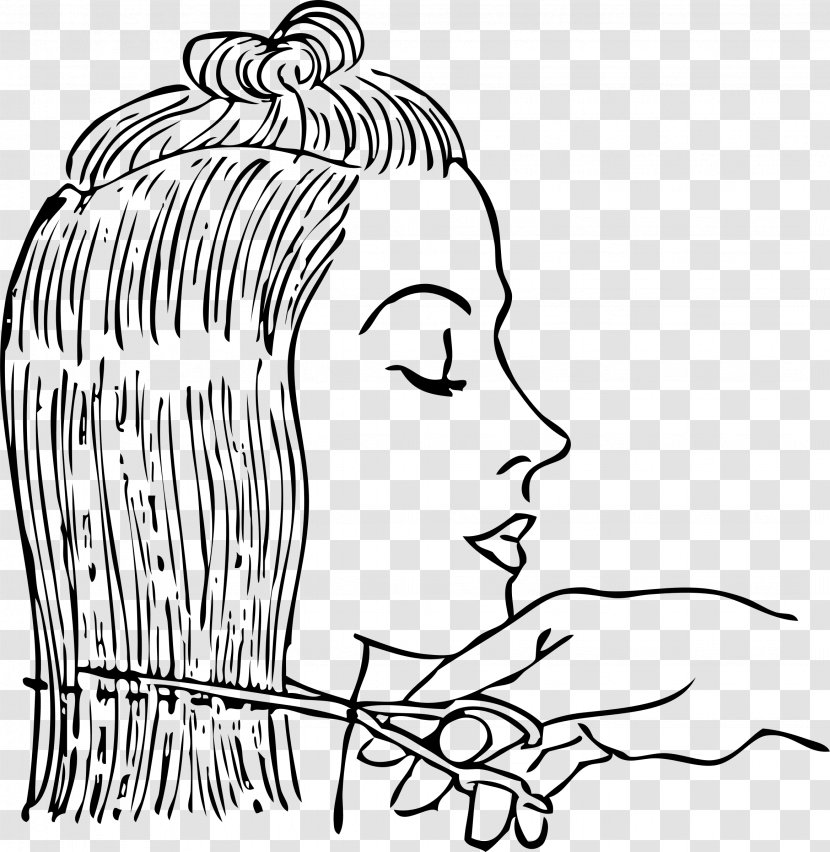 Comb Beauty Parlour Hairdresser Clip Art - Watercolor - Haircut Transparent PNG