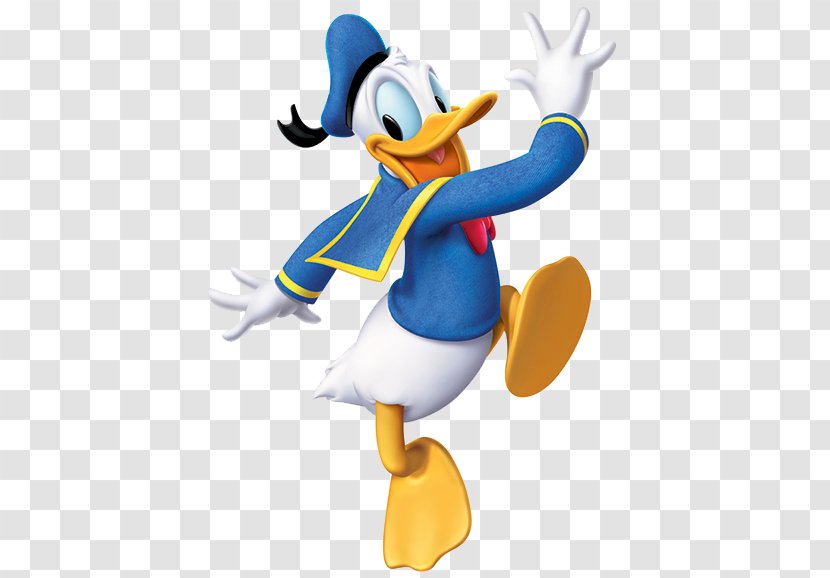 Donald Duck Mickey Mouse Daisy Minnie Clip Art - Ducks Geese And Swans Transparent PNG