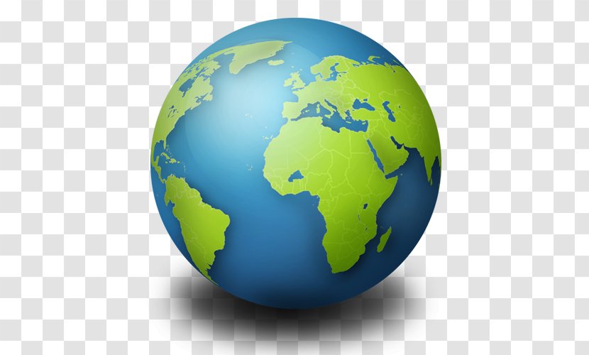 Green Globe Company Standard World Map Clip Art - Sphere - The 's Best Transparent PNG