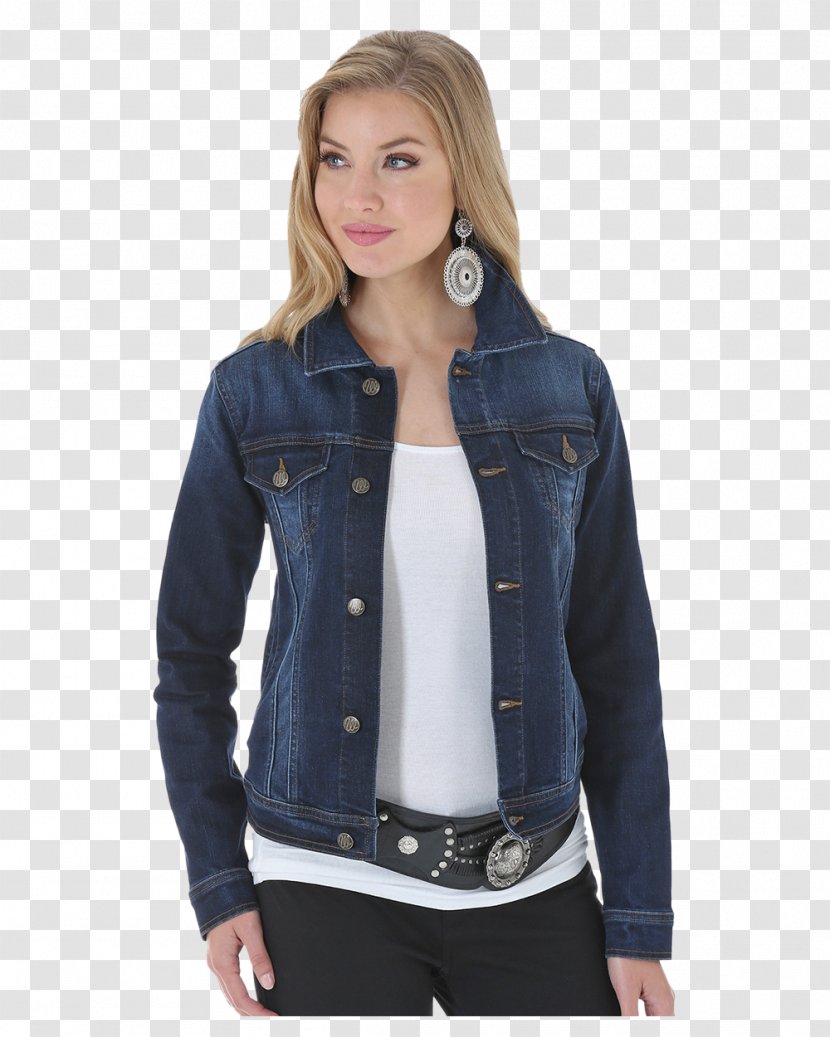 T-shirt Wrangler Jean Jacket Denim - WESTERN DRESS Transparent PNG