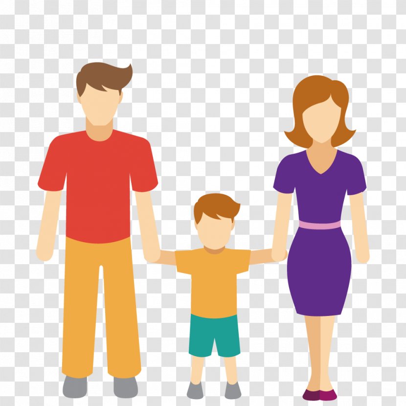 Family Interpersonal Relationship Icon - Tree - He Took The Child's Parents Transparent PNG