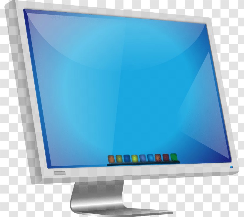 Clip Art Computer Monitors Vector Graphics Openclipart - Flat Panel Display - Pixel Creative Monitor Transparent PNG