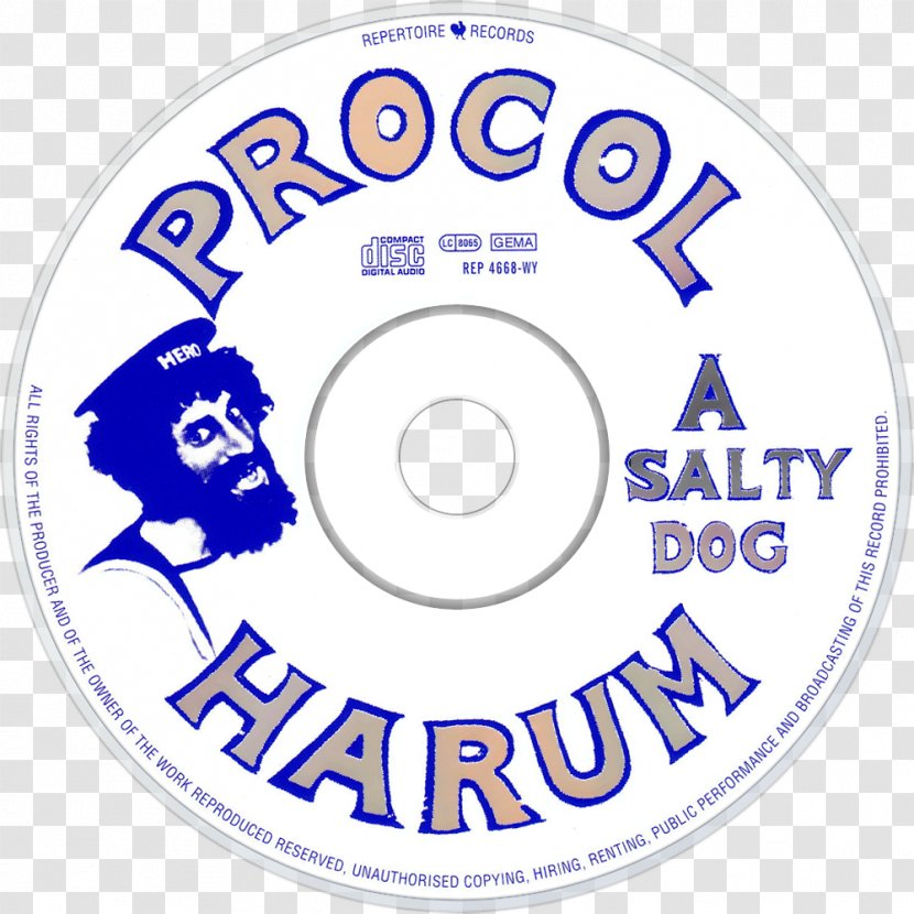 A Salty Dog Compact Disc Procol Harum Home Album - Frame Transparent PNG